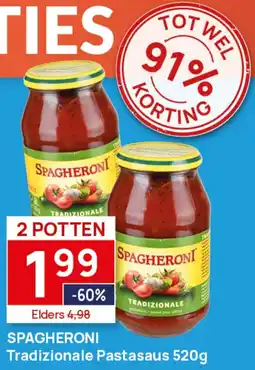 Butlon Spagheroni Tradizionale Pastasaus aanbieding