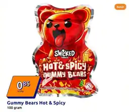 Action Gummy Bears Hot & Spicy aanbieding