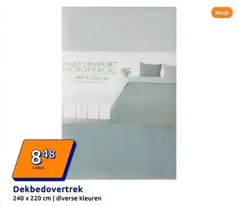 Action Dekbedovertrek aanbieding