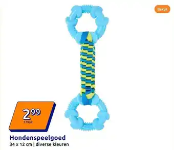 Action Hondenspeelgoed aanbieding