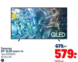 Makro Samsung 65 QLED smart-tv aanbieding