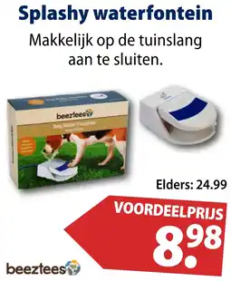 Huisdier Voordeelshop Splashy waterfontein aanbieding