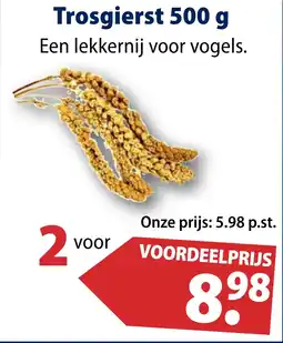 Huisdier Voordeelshop Trosgierst 500 g aanbieding
