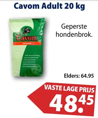 Huisdier Voordeelshop Cavom Adult aanbieding