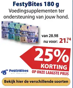 Huisdier Voordeelshop FestyBites aanbieding