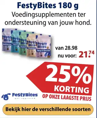 Huisdier Voordeelshop FestyBites aanbieding