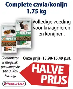 Huisdier Voordeelshop Complete cavia/konijn 1.75 kg aanbieding