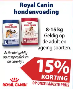Huisdier Voordeelshop Royal Canin hondenvoeding aanbieding