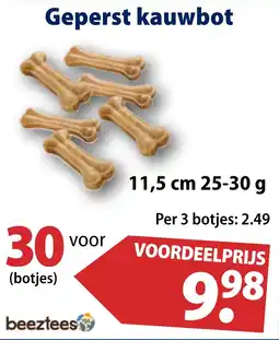Huisdier Voordeelshop Geperst kauwbot aanbieding