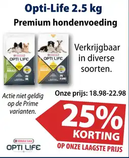 Huisdier Voordeelshop Opti-Life aanbieding