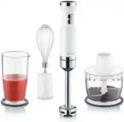 Conrad Graef HB501EU Staafmixer 800 W Met garde, Turbofunctie Wit aanbieding
