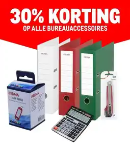 Makro OP ALLE BUREAUACCESSOIRES aanbieding