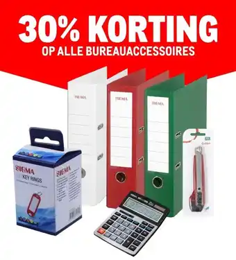 Makro OP ALLE BUREAUACCESSOIRES aanbieding