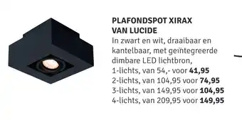 Nijhof Plafondspot Xirax Van Lucide aanbieding