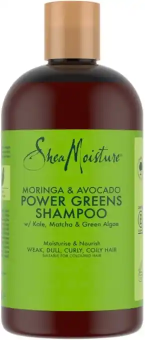 Bol.com Shea Moisture Moringa & Avocado Power Greens Shampoo 13oz -384ml aanbieding