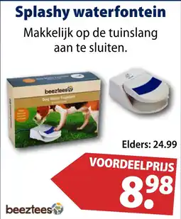 Huisdier Voordeelshop Splashy waterfontein aanbieding