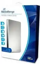 Bol.com MediaRange Exterene USB 3.0 harde schijf 1TB aanbieding