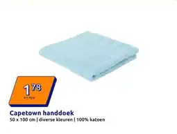 Action Capetown handdoek aanbieding