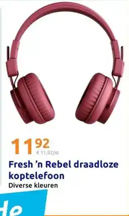 Action Fresh 'n Rebel draadloze koptelefoon aanbieding