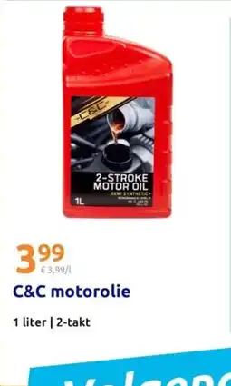 Action C&C motorolie aanbieding