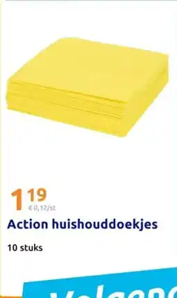 Action Action huishouddoekjes aanbieding