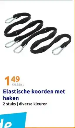 Action Elastische koorden met haken aanbieding