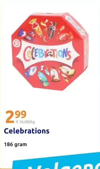 Action Celebrations aanbieding