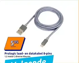 Action Prologic laad- en datakabel 8-pins aanbieding