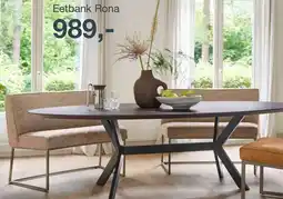 Hoogenboezem Eetbank Rona aanbieding