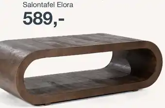 Hoogenboezem Salontafel Elora aanbieding