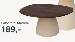 Hoogenboezem Salontafel Marroni aanbieding
