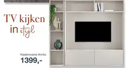 Hoogenboezem Kastenwand Arinta aanbieding