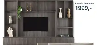 Hoogenboezem Kastenwand Arinta aanbieding