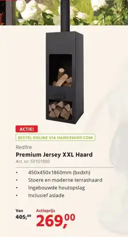 HANOS Redfire premium jersey XXL haard aanbieding