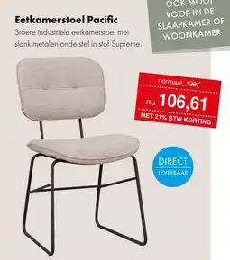 Woonsquare Eetkamerstoel Pacific aanbieding