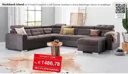 Woonsquare Hoekbank Island aanbieding