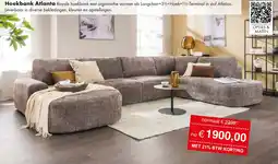 Woonsquare Hoekbank Atlanta aanbieding