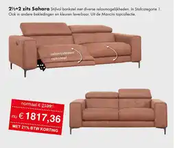 Woonsquare 212+2 zits Sahara aanbieding