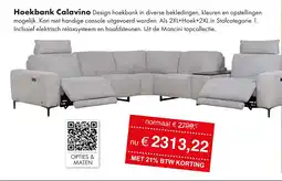 Woonsquare Hoekbank Calavino aanbieding