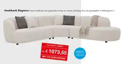 Woonsquare Hoekbank Elegance aanbieding