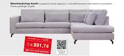 Woonsquare Woonlandschap Austin aanbieding