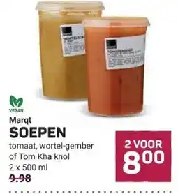 Ekoplaza Marqt SOEPEN aanbieding