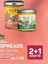 Ekoplaza Allos SPREADS aanbieding