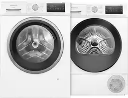 Coolblue Siemens WM14N208NL + Siemens WT45H20ONL aanbieding