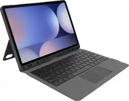 Coolblue BlueBuilt Samsung Galaxy Tab S10 FE Plus Toetsenbord Hoes QWERTY Zwart aanbieding