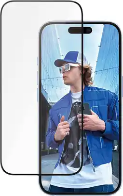 Coolblue PanzerGlass Ultra-Wide Fit Apple iPhone 16 Screenprotector Ceramic aanbieding