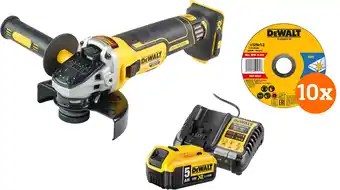 Coolblue DeWalt DCG405NT-XJ 5,0 Ah Accu Compleet Pakket aanbieding