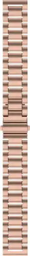 Coolblue Just in Case Rvs Bandje Roségoud voor Samsung Galaxy Watch 7/6/5/4 20mm aanbieding