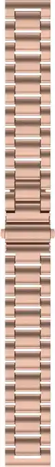 Coolblue Just in Case Rvs Bandje Roségoud voor Samsung Galaxy Watch 7/6/5/4 20mm aanbieding