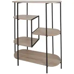 Action Metalen wandkast - donkerbruin aanbieding